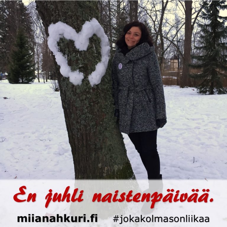 En juhli naistenpäivää.
