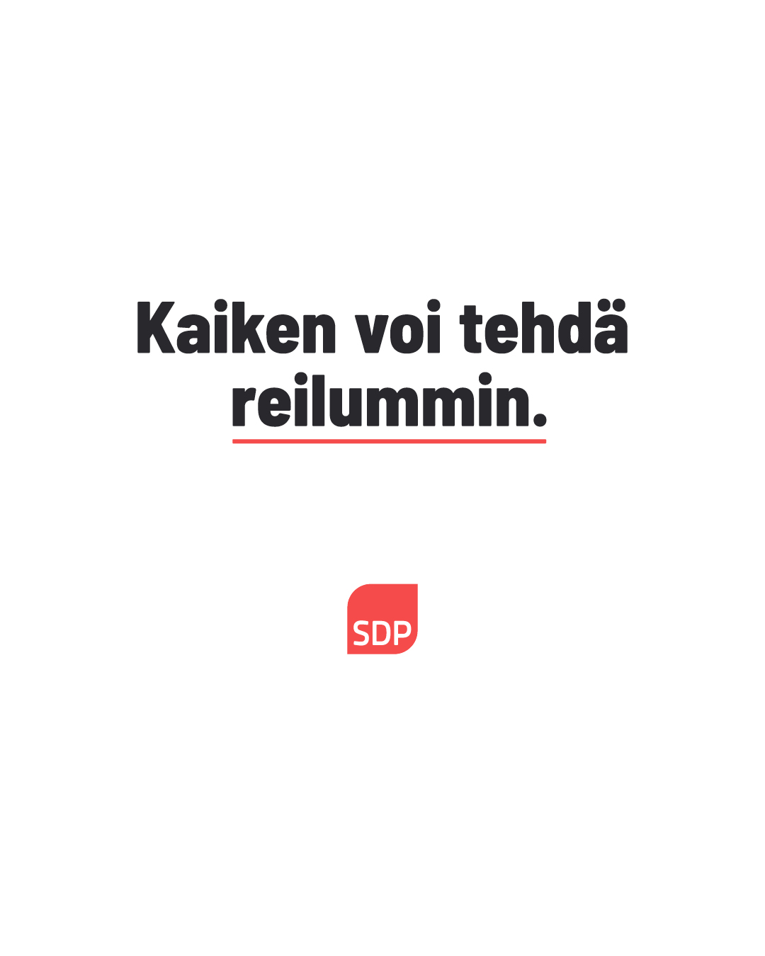Epävarmuutta ei pidä säätää laiksi